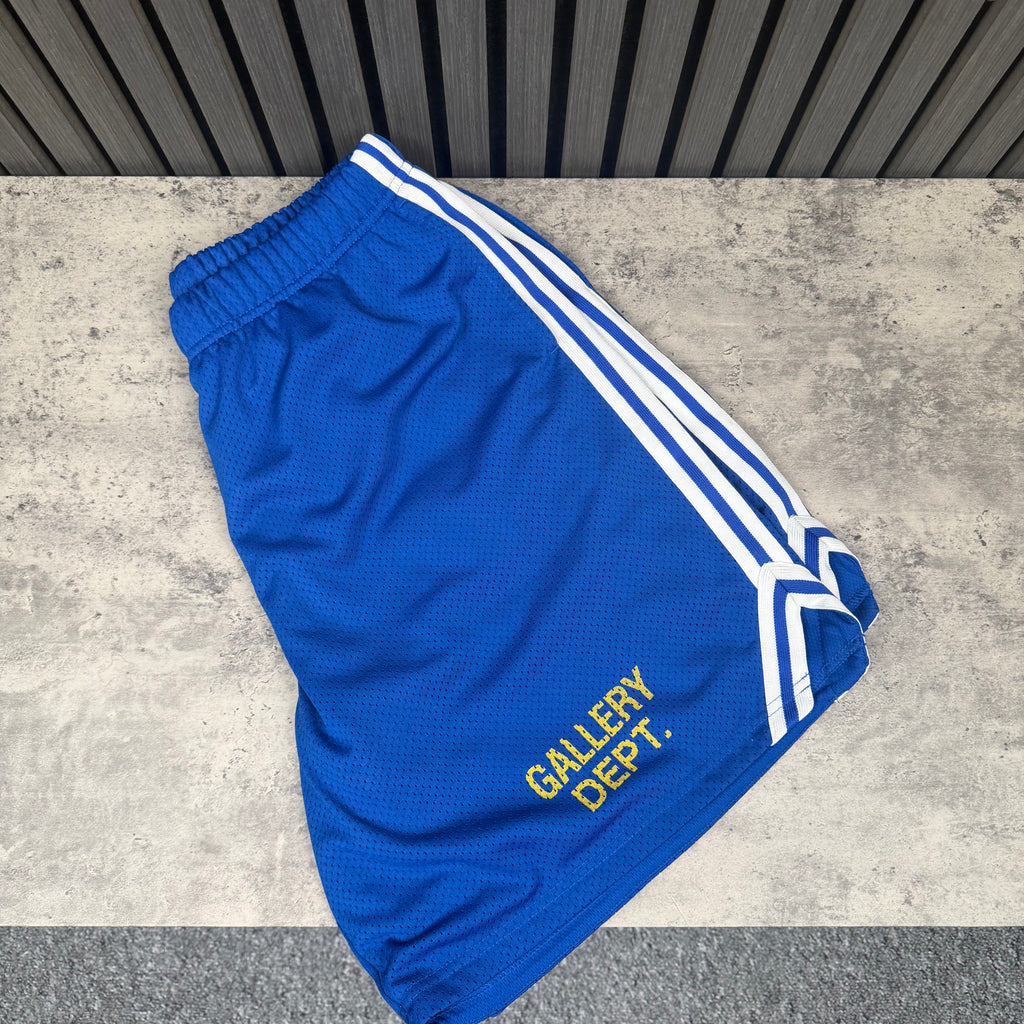 Gallery Dept Venice Shorts Blue/Yellow Medium