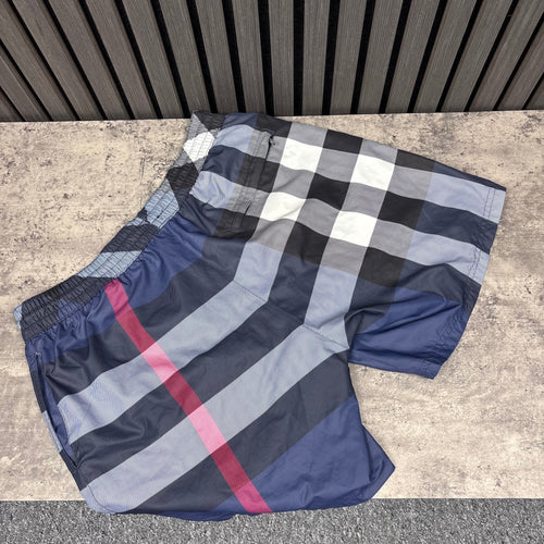 Burberry Swimshorts Navy Medium