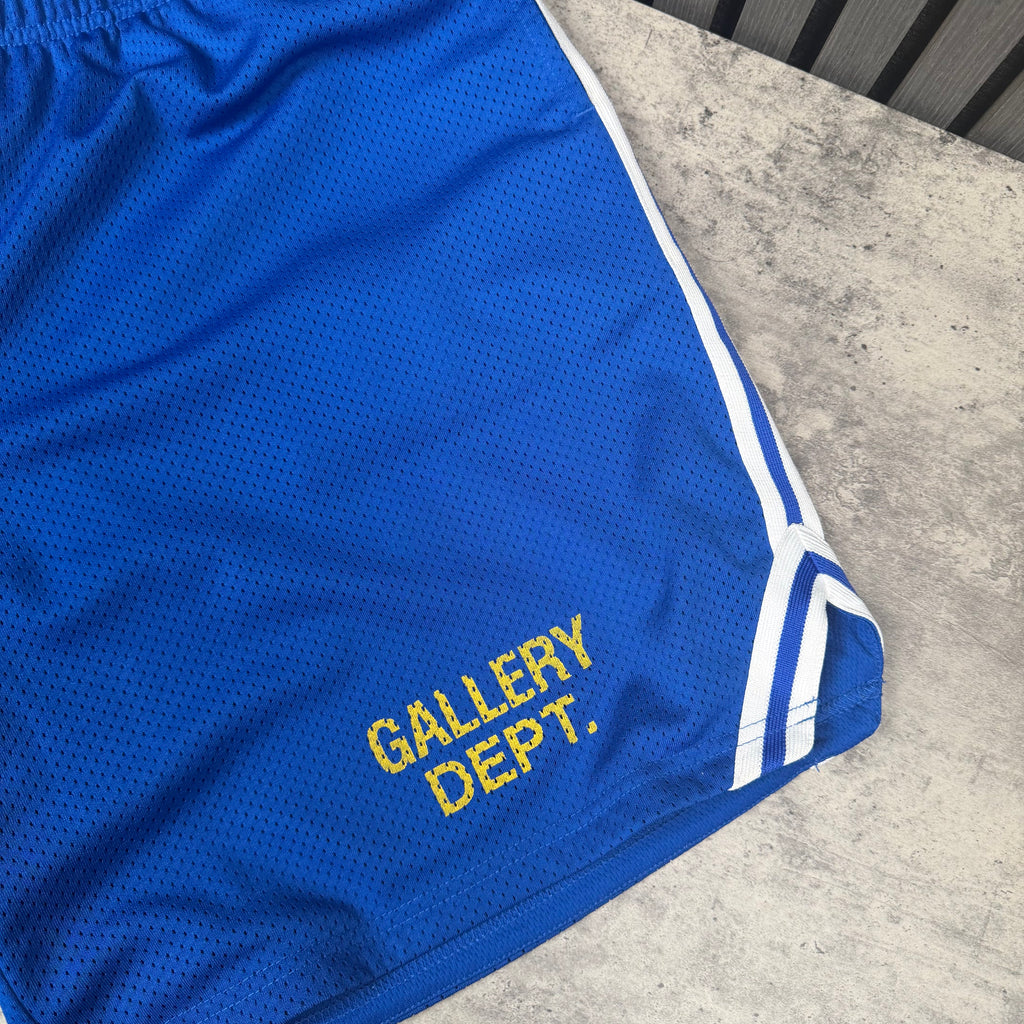 Gallery Dept Venice Shorts Blue/Yellow Medium