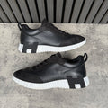 Hermes Bouncing Sneakers Black & White (EU41-Fit 7.5)