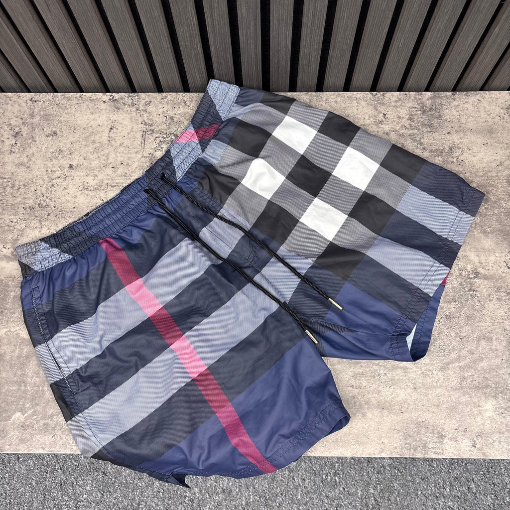 Burberry Swimshorts Navy Medium