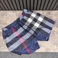 Burberry Swimshorts Navy Medium