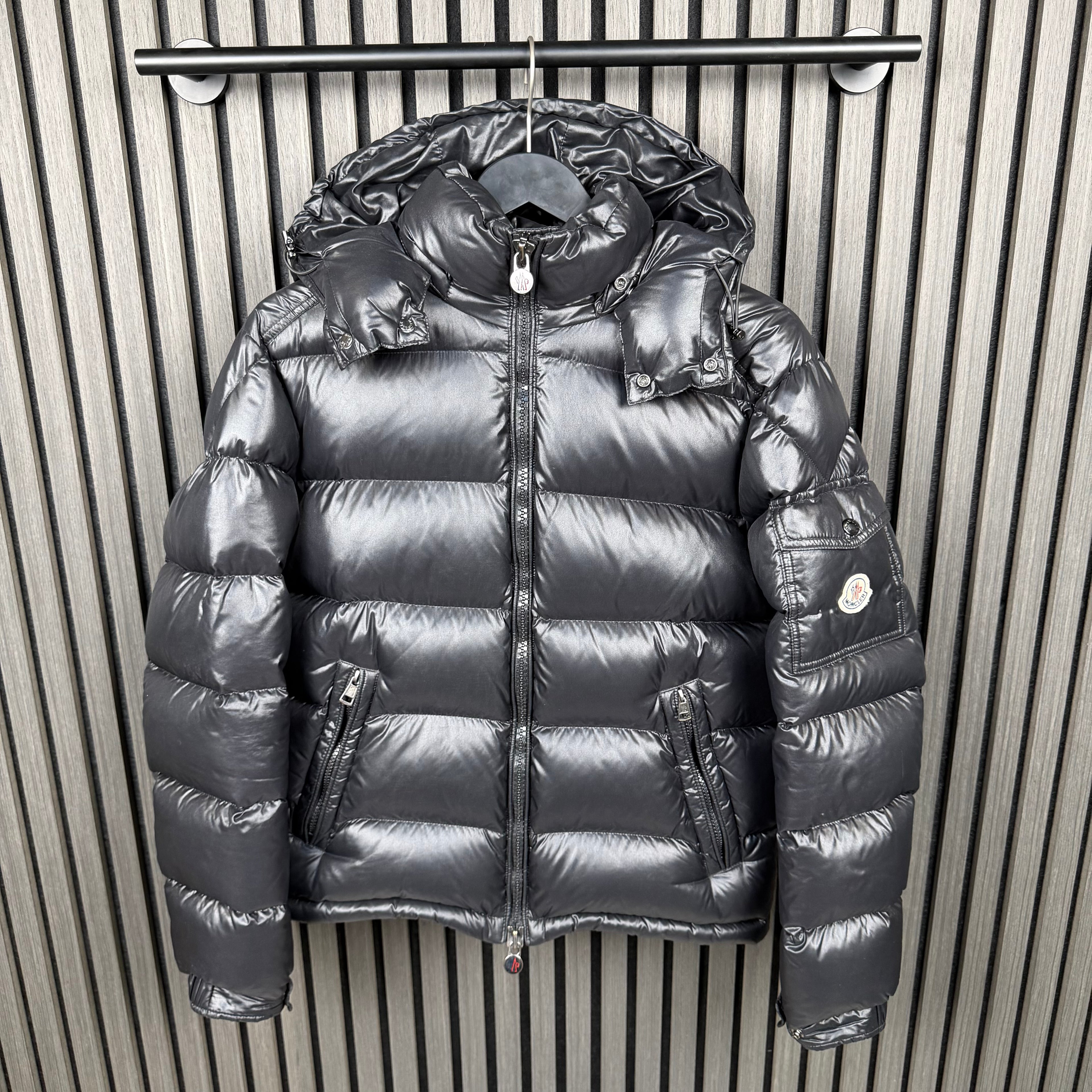 Moncler Maya Black Size 1 (Fits Small)