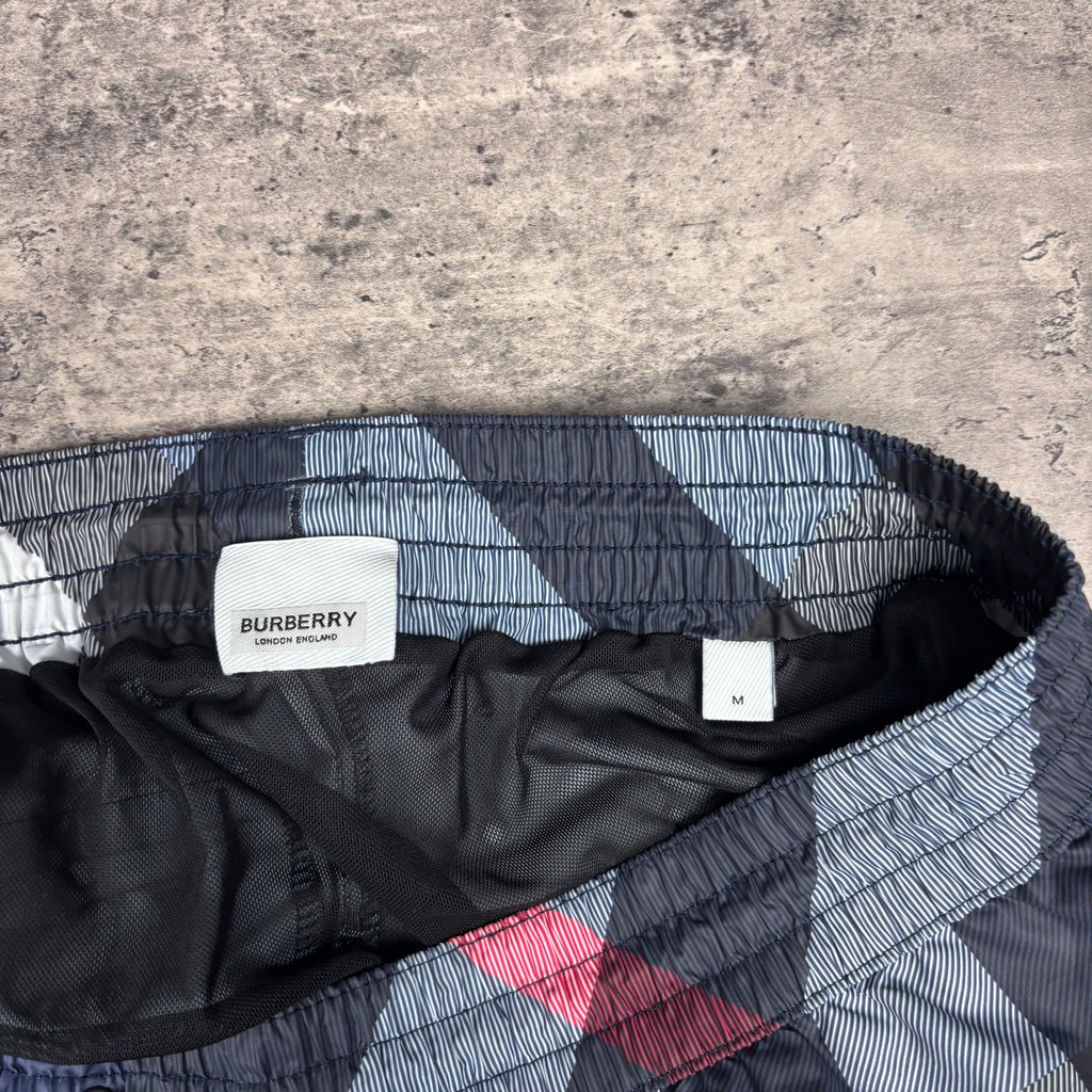 Burberry Swimshorts Navy Medium